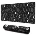 thumbnail image 1 of Long Mouse Pads for Desk,Black White Gothic Dreamcatcher Moon Star Desk Mats on Top Of Desks, Desk Mouse Pad Extra Large with 3mm Non-Slip Base and Stitched Edge for Gaming,Work,Home 35.4"x15.7", 1 of 5