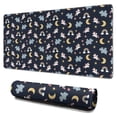 thumbnail image 1 of Long Mouse Pads for Desk,Blue Cartoon Unicorn Hippo Rainbow Moon Desk Mats on Top Of Desks, Desk Mouse Pad Extra Large with 3mm Non-Slip Base and Stitched Edge for Gaming,Work,Home 31.5"x15.7", 1 of 5