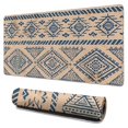 thumbnail image 1 of Long Mouse Pads for Desk,Blue Geometric Diamond Triangle Pattern Desk Mats on Top Of Desks, Desk Mouse Pad Extra Large with 3mm Non-Slip Base and Stitched Edge for Gaming,Office,Work,Home 31.5"x15.7", 1 of 6