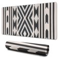 thumbnail image 1 of Long Mouse Pads for Desk,Boho Black and White Diamond Central Ethnic Desk Mats on Top Of Desks, Desk Mouse Pad Extra Large with 3mm Non-Slip Base and Stitched Edge for Gaming,Work,Home 31.5"x15.7", 1 of 5