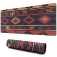 thumbnail image 1 of Long Mouse Pads for Desk,Boho Multicolor Ethnic with Geometric Shapes Desk Mats on Top Of Desks, Desk Mouse Pad Extra Large with 3mm Non-Slip Base and Stitched Edge for Gaming,Work,Home 31.5"x11.8", 1 of 5