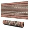 thumbnail image 1 of Long Mouse Pads for Desk,Boho Red Striped Ethnic Pattern Desk Mats on Top Of Desks, Desk Mouse Pad Extra Large with 3mm Non-Slip Base and Stitched Edge for Gaming,Office,Work,Home 31.5"x15.7", 1 of 6