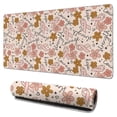 thumbnail image 1 of Long Mouse Pads for Desk,Breast Cancer Awareness Pink Ribbon Floral Desk Mats on Top Of Desks, Desk Mouse Pad Extra Large with 3mm Non-Slip Base and Stitched Edge for Gaming,Work,Home 31.5x15.7in, 1 of 4