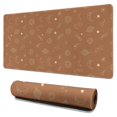 thumbnail image 1 of Long Mouse Pads for Desk,Brown Planet Moon Star Pattern Desk Mats on Top Of Desks, Desk Mouse Pad Extra Large with 3mm Non-Slip Base and Stitched Edge for Gaming,Office,Work,Home 31.5"x15.7", 1 of 6