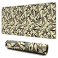 thumbnail image 1 of Long Mouse Pads for Desk,Camouflage Dinosaurs Silhouettes Pattern Desk Mats on Top Of Desks, Desk Mouse Pad Extra Large with 3mm Non-Slip Base and Stitched Edge for Gaming,Office,Work,Home 31.5"x15.7", 1 of 6