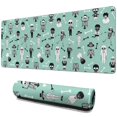 thumbnail image 1 of Long Mouse Pads for Desk,Cartoon Skull Pattern Desk Mats on Top Of Desks, Desk Mouse Pad Extra Large with 3mm Non-Slip Base and Stitched Edge for Gaming,Office,Work,Home 31.5"x11.8", 1 of 6
