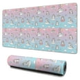 thumbnail image 1 of Long Mouse Pads for Desk,Cartoon Unicorn Rainbow Cloud Balloon Desk Mats on Top Of Desks, Desk Mouse Pad Extra Large with 3mm Non-Slip Base and Stitched Edge for Gaming,Work,Home 31.5"x15.7", 1 of 5