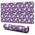 thumbnail image 1 of Long Mouse Pads for Desk,Cartoon Unicorn Rainbow Cloud Ice Cream Planet Desk Mats on Top Of Desks, Desk Mouse Pad Extra Large with 3mm Non-Slip Base and Stitched Edge for Gaming,Work,Home 47.3"x23.6", 1 of 5