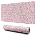 thumbnail image 1 of Long Mouse Pads for Desk,Cartoon Unicorn Rainbow Heart Diamond Lollipop Desk Mats on Top Of Desks, Desk Mouse Pad Extra Large with 3mm Non-Slip Base and Stitched Edge for Gaming,Work,Home 31.5"x15.7", 1 of 5