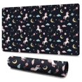 thumbnail image 1 of Long Mouse Pads for Desk,Cartoon Unicorn Space Pattern Desk Mats on Top Of Desks, Desk Mouse Pad Extra Large with 3mm Non-Slip Base and Stitched Edge for Gaming,Office,Work,Home 47.3"x23.6", 1 of 6