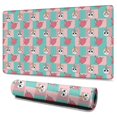 thumbnail image 1 of Long Mouse Pads for Desk,Checkered Cartoon Cat Unicorn Heart Desk Mats on Top Of Desks, Desk Mouse Pad Extra Large with 3mm Non-Slip Base and Stitched Edge for Gaming,Office,Work,Home 47.3"x23.6", 1 of 6