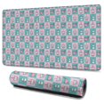 thumbnail image 1 of Long Mouse Pads for Desk,Checkered Unicorn Cat Pattern Desk Mats on Top Of Desks, Desk Mouse Pad Extra Large with 3mm Non-Slip Base and Stitched Edge for Gaming,Office,Work,Home 47.3"x23.6", 1 of 6