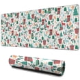 thumbnail image 1 of Long Mouse Pads for Desk,Christmas Gift and Deer Pattern Desk Mats on Top Of Desks, Desk Mouse Pad Extra Large with 3mm Non-Slip Base and Stitched Edge for Gaming,Office,Work,Home 31.5x11.8in, 1 of 5