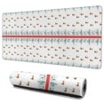 thumbnail image 1 of Long Mouse Pads for Desk,Christmas Tree and Bird Pattern Desk Mats on Top Of Desks, Desk Mouse Pad Extra Large with 3mm Non-Slip Base and Stitched Edge for Gaming,Office,Work,Home 35.4x15.7in, 1 of 5
