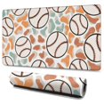 thumbnail image 1 of Long Mouse Pads for Desk,Colorful Camo Baseballs Pattern Desk Mats on Top Of Desks, Desk Mouse Pad Extra Large with 3mm Non-Slip Base and Stitched Edge for Gaming,Office,Work,Home 47.3"x23.6", 1 of 6