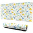 thumbnail image 1 of Long Mouse Pads for Desk,Colorful Dinosaur and Tropical Pattern Desk Mats on Top Of Desks, Desk Mouse Pad Extra Large with 3mm Non-Slip Base and Stitched Edge for Gaming,Office,Work,Home 35.4"x15.7", 1 of 6