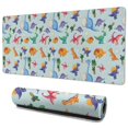 thumbnail image 1 of Long Mouse Pads for Desk,Colorful Dinosaurs Eggs Palms Pattern Desk Mats on Top Of Desks, Desk Mouse Pad Extra Large with 3mm Non-Slip Base and Stitched Edge for Gaming,Office,Work,Home 35.4"x15.7", 1 of 6