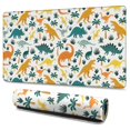 thumbnail image 1 of Long Mouse Pads for Desk,Colorful Dinosaurs Palm Trees Pattern Desk Mats on Top Of Desks, Desk Mouse Pad Extra Large with 3mm Non-Slip Base and Stitched Edge for Gaming,Office,Work,Home 47.3"x23.6", 1 of 6