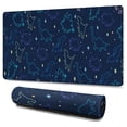 thumbnail image 1 of Long Mouse Pads for Desk,Colorful Dinosaurs Stars Pattern Desk Mats on Top Of Desks, Desk Mouse Pad Extra Large with 3mm Non-Slip Base and Stitched Edge for Gaming,Office,Work,Home 47.3"x23.6", 1 of 6