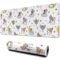 thumbnail image 1 of Long Mouse Pads for Desk,Colorful Fairy Unicorn Pattern Desk Mats on Top Of Desks, Desk Mouse Pad Extra Large with 3mm Non-Slip Base and Stitched Edge for Gaming,Office,Work,Home 31.5"x11.8", 1 of 6