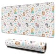thumbnail image 1 of Long Mouse Pads for Desk,Colorful Forest Princess Pattern Desk Mats on Top Of Desks, Desk Mouse Pad Extra Large with 3mm Non-Slip Base and Stitched Edge for Gaming,Office,Work,Home 31.5"x15.7", 1 of 6