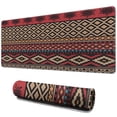 thumbnail image 1 of Long Mouse Pads for Desk,Colorful Geometric Striped Pattern Desk Mats on Top Of Desks, Desk Mouse Pad Extra Large with 3mm Non-Slip Base and Stitched Edge for Gaming,Office,Work,Home 31.5"x11.8", 1 of 6