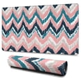 thumbnail image 1 of Long Mouse Pads for Desk,Colorful Geometric Striped Pattern Desk Mats on Top Of Desks, Desk Mouse Pad Extra Large with 3mm Non-Slip Base and Stitched Edge for Gaming,Office,Work,Home 47.3"x23.6", 1 of 6