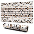 thumbnail image 1 of Long Mouse Pads for Desk,Colorful Geometric Striped Pattern Desk Mats on Top Of Desks, Desk Mouse Pad Extra Large with 3mm Non-Slip Base and Stitched Edge for Gaming,Office,Work,Home 47.3"x23.6", 1 of 6