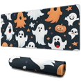 thumbnail image 1 of Long Mouse Pads for Desk,Colorful Halloween Ghosts Pattern Desk Mats on Top Of Desks, Desk Mouse Pad Extra Large with 3mm Non-Slip Base and Stitched Edge for Gaming,Office,Work,Home 31.5"x11.8", 1 of 6