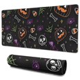 thumbnail image 1 of Long Mouse Pads for Desk,Colorful Halloween Icons Pattern Desk Mats on Top Of Desks, Desk Mouse Pad Extra Large with 3mm Non-Slip Base and Stitched Edge for Gaming,Office,Work,Home 35.4"x15.7", 1 of 6