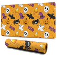 thumbnail image 1 of Long Mouse Pads for Desk,Colorful Halloween Pattern Desk Mats on Top Of Desks, Desk Mouse Pad Extra Large with 3mm Non-Slip Base and Stitched Edge for Gaming,Office,Work,Home 47.3"x23.6", 1 of 6