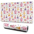 thumbnail image 1 of Long Mouse Pads for Desk,Colorful Princess Castle Pattern Desk Mats on Top Of Desks, Desk Mouse Pad Extra Large with 3mm Non-Slip Base and Stitched Edge for Gaming,Office,Work,Home 47.3"x23.6", 1 of 6