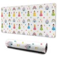 thumbnail image 1 of Long Mouse Pads for Desk,Colorful Princess Castle Pattern Desk Mats on Top Of Desks, Desk Mouse Pad Extra Large with 3mm Non-Slip Base and Stitched Edge for Gaming,Office,Work,Home 35.4"x15.7", 1 of 6