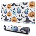 thumbnail image 1 of Long Mouse Pads for Desk,Colorful Pumpkin Halloween Pattern Desk Mats on Top Of Desks, Desk Mouse Pad Extra Large with 3mm Non-Slip Base and Stitched Edge for Gaming,Office,Work,Home 31.5"x15.7", 1 of 6