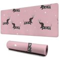 thumbnail image 1 of Long Mouse Pads for Desk,Cute Cartoon Dachshund Desk Mats on Top Of Desks, Desk Mouse Pad Extra Large with 3mm Non-Slip Base and Stitched Edge for Gaming,Office,Work,Home 31.5"x11.8", 1 of 6