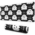 thumbnail image 1 of Long Mouse Pads for Desk,Cute Halloween Ghost Pattern Desk Mats on Top Of Desks, Desk Mouse Pad Extra Large with 3mm Non-Slip Base and Stitched Edge for Gaming,Office,Work,Home 31.5"x11.8", 1 of 6