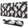thumbnail image 1 of Long Mouse Pads for Desk,Cute Halloween Ghosts Pattern Desk Mats on Top Of Desks, Desk Mouse Pad Extra Large with 3mm Non-Slip Base and Stitched Edge for Gaming,Office,Work,Home 35.4"x15.7", 1 of 6