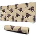 thumbnail image 1 of Long Mouse Pads for Desk,Cute Labrador Desk Mats on Top Of Desks, Desk Mouse Pad Extra Large with 3mm Non-Slip Base and Stitched Edge for Gaming,Office,Work,Home 31.5"x11.8", 1 of 6