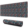 thumbnail image 1 of Long Mouse Pads for Desk,Dark Blue Bigfoot and Tree Pattern Desk Mats on Top Of Desks, Desk Mouse Pad Extra Large with 3mm Non-Slip Base and Stitched Edge for Gaming,Office,Work,Home 31.5"x11.8", 1 of 6
