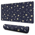 thumbnail image 1 of Long Mouse Pads for Desk,Dark Blue Moon Pattern Desk Mats on Top Of Desks, Desk Mouse Pad Extra Large with 3mm Non-Slip Base and Stitched Edge for Gaming,Office,Work,Home 31.5"x15.7", 1 of 6