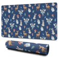thumbnail image 1 of Long Mouse Pads for Desk,Dark Blue Princess Fairy Forest Pattern Desk Mats on Top Of Desks, Desk Mouse Pad Extra Large with 3mm Non-Slip Base and Stitched Edge for Gaming,Office,Work,Home 47.3"x23.6", 1 of 6