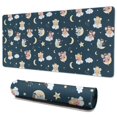 thumbnail image 1 of Long Mouse Pads for Desk,Dark Blue Star Fairy Pattern Desk Mats on Top Of Desks, Desk Mouse Pad Extra Large with 3mm Non-Slip Base and Stitched Edge for Gaming,Office,Work,Home 35.4"x15.7", 1 of 6