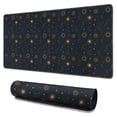 thumbnail image 1 of Long Mouse Pads for Desk,Dark Blue Sun Moon Pattern Desk Mats on Top Of Desks, Desk Mouse Pad Extra Large with 3mm Non-Slip Base and Stitched Edge for Gaming,Office,Work,Home 31.5"x15.7", 1 of 6