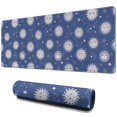 thumbnail image 1 of Long Mouse Pads for Desk,Dark Blue Sun Moon Star Pattern Desk Mats on Top Of Desks, Desk Mouse Pad Extra Large with 3mm Non-Slip Base and Stitched Edge for Gaming,Office,Work,Home 31.5"x11.8", 1 of 6
