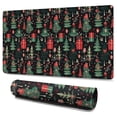 thumbnail image 1 of Long Mouse Pads for Desk,Dark Christmas Tree and Gift Pattern Desk Mats on Top Of Desks, Desk Mouse Pad Extra Large with 3mm Non-Slip Base and Stitched Edge for Gaming,Office,Work,Home 47.3x23.6in, 1 of 5