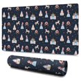 thumbnail image 1 of Long Mouse Pads for Desk,Dark Princess Castle Pattern Desk Mats on Top Of Desks, Desk Mouse Pad Extra Large with 3mm Non-Slip Base and Stitched Edge for Gaming,Office,Work,Home 47.3"x23.6", 1 of 6