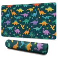 thumbnail image 1 of Long Mouse Pads for Desk,Dinosaur and Palm Tree Pattern Desk Mats on Top Of Desks, Desk Mouse Pad Extra Large with 3mm Non-Slip Base and Stitched Edge for Gaming,Office,Work,Home 47.3"x23.6", 1 of 6