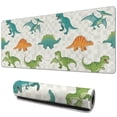 thumbnail image 1 of Long Mouse Pads for Desk,Dinosaurs Pattern Desk Mats on Top Of Desks, Desk Mouse Pad Extra Large with 3mm Non-Slip Base and Stitched Edge for Gaming,Office,Work,Home 31.5"x11.8", 1 of 6