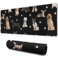 thumbnail image 1 of Long Mouse Pads for Desk,Dog Breeds Desk Mats on Top Of Desks, Desk Mouse Pad Extra Large with 3mm Non-Slip Base and Stitched Edge for Gaming,Office,Work,Home 31.5"x11.8", 1 of 6