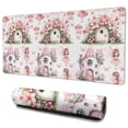 thumbnail image 1 of Long Mouse Pads for Desk,Fairy Princess Mushroom Pattern Desk Mats on Top Of Desks, Desk Mouse Pad Extra Large with 3mm Non-Slip Base and Stitched Edge for Gaming,Office,Work,Home 35.4"x15.7", 1 of 6